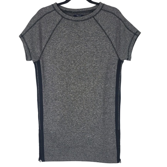 Madewell Dresses & Skirts - Madewell Midi Dress XS Womens Grey Short Sleeve Crew Neck Pockets Pullover